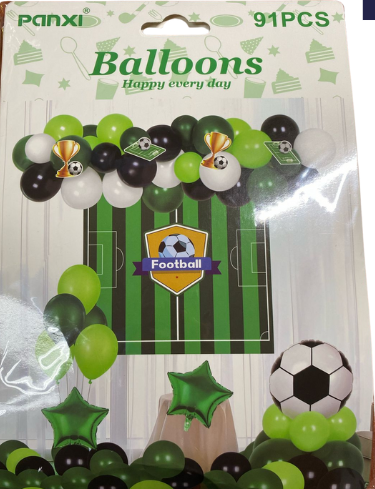 BOUQUET DE GLOBOS FUTBOL