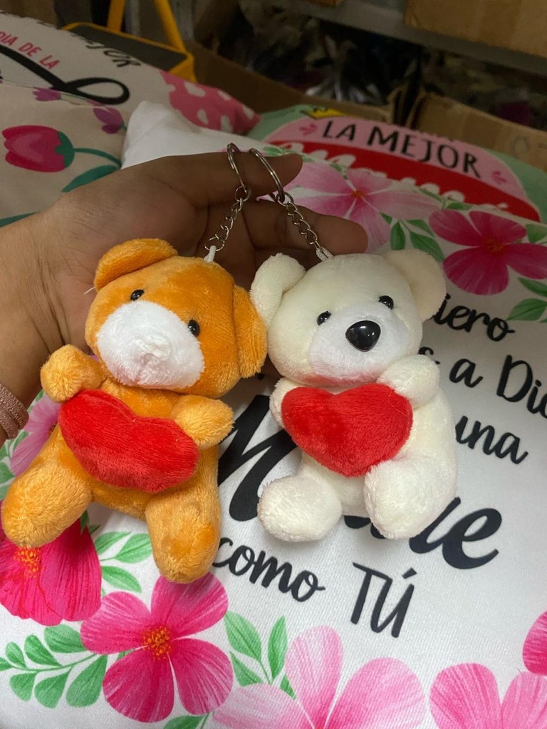 TF-7299 MINI OSO LLAVERO C/CORAZON