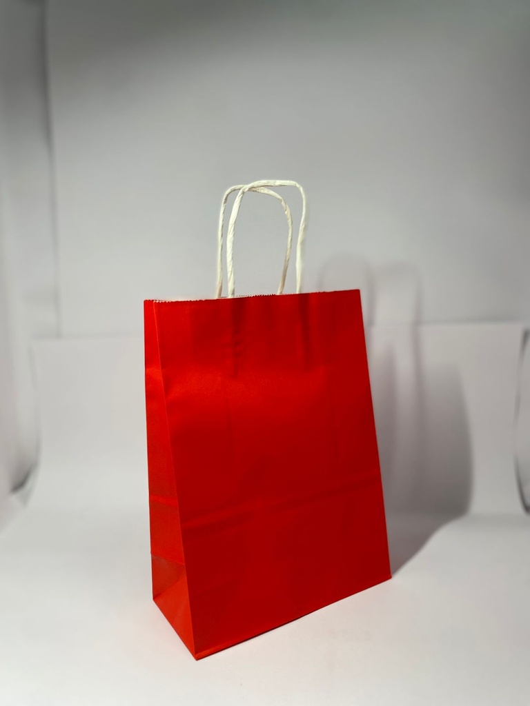 TF-8005 BOLSA KRAFT "S" ROJO