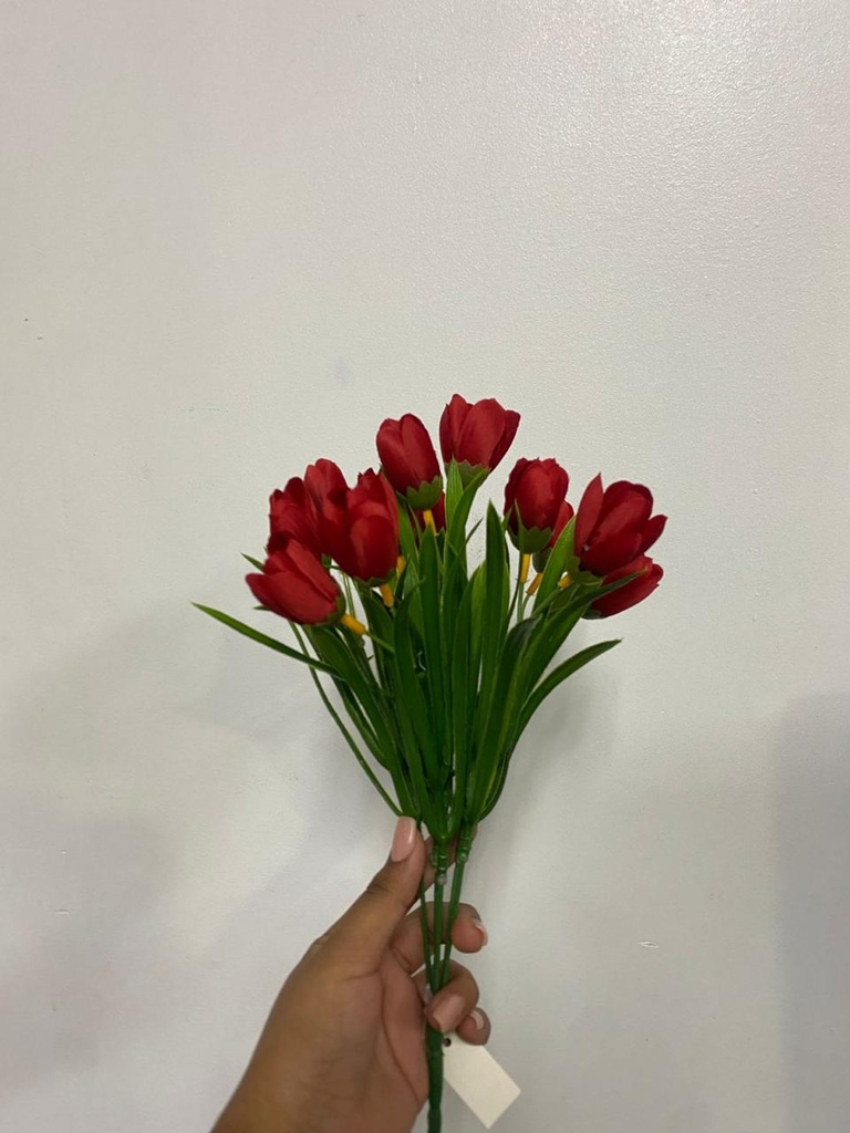 RAMO MINI TULIPAN ROJO