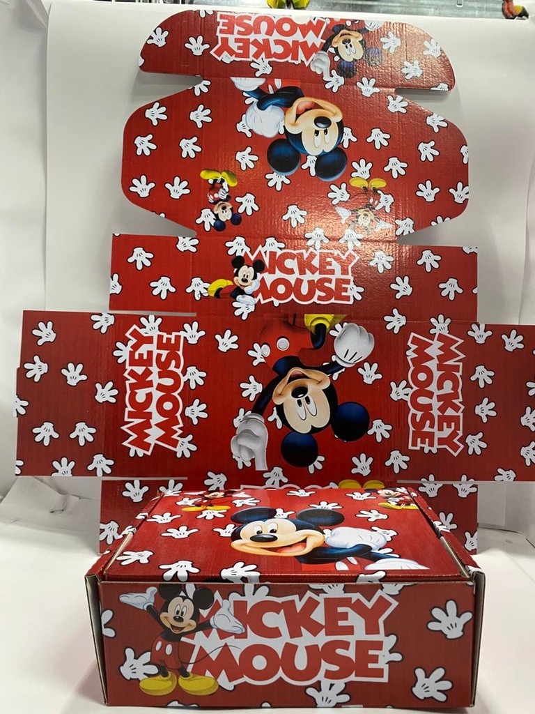 CAJA CORRUGADA DE PERSONAJES MICKEY
