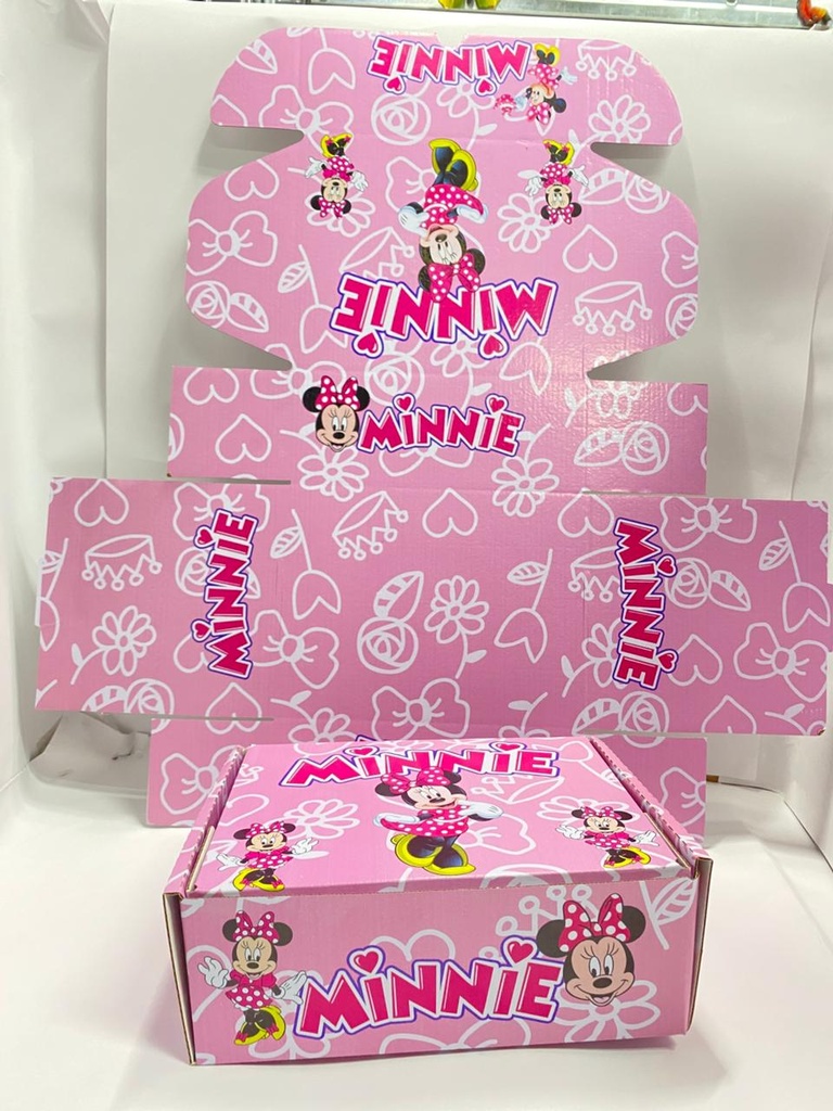 CAJA CORRUGADA DE PERSONAJES MINNIE