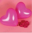 Globo Corazon Latex 100 piezas/bolsa 10"