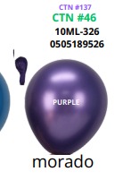 Globos Metalicos 50 piezas/bolsa 18"