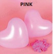 Globo Corazon Latex 50 piezas/bolsa 10"
