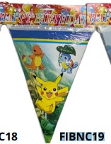 Banners de cumpleaños 1 pieza 20x28.5cm