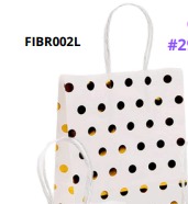 BOLSAS DE REGALO KRAFT MEDIANAS 20 PIEZAS/BOLSA 27x21x11cm