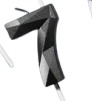 CANDELAS NEGRO DE NUMEROS 7cm