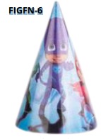 Gorritos de Cumpleaños 6 piezas