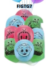 Globos Temáticos 16 piezas 12"