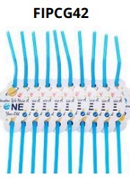 Pajillas para Cumpleaños 6 piezas 7x26cm