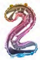 Globos Números de 16 pulgadas