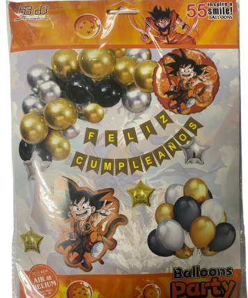 [O3X187] BOUQUETE 55 PCS DRAGON BALL