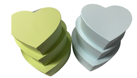 [O3O797] SET 3 CAJAS CORAZON