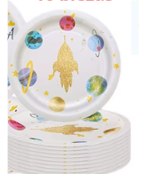 [FIPLPC2S] Platos para Cumpleaños 10 piezas 7"