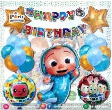 [79145] SET DE GLOBOS 22 PIEZAS COCOMELON