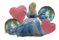 [TZ-K5040] SET GLOBOS 5 PIEZAS