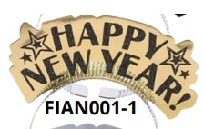 [FIAN001-1] Diadema de Año Nuevo