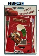 [FIBFC2F] BANNER “FELIZ CUMPLEAÑOS” CARTONCILLO 18x24cm