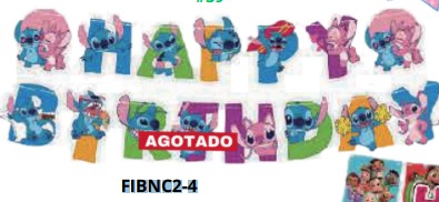 [FIBNC2-4] Banners de Cumpleaños 1 pieza