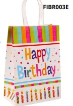 [FIBR003E] BOLSAS DE REGALO KRAFT GRANDE 20 PIEZAS/BOLSA 32x26x12cm