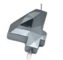 [FICND002-4] CANDELAS PLATEADO DE NUMEROS 7cm
