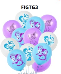 [FIGTG3] Globos Temáticos 16 piezas 12"