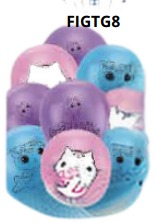 [FIGTG8] Globos Temáticos 16 piezas 12"