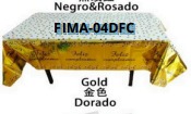 [FIMA-04DFC] MANTEL “FELIZ CUMPLEAÑOS” 183x137cm