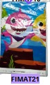 [FIMAT21] Mantel para Mesa 1 Pieza BABY SHARK
