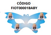 [FIOT00001BABY] Antifaces temáticos de cumpleaños 10 piezas