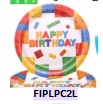 [FIPLPC2L] Platos para Cumpleaños 10 piezas 7"