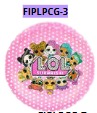 [FIPLPCG-3] Platos para Cumpleaños Grandes 10 piezas 9"