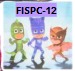 [FISPC-12] Servilletas para Cumpleaños 20 piezas 17x17cm PJ MASKS