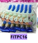 [FITPC16] Trompetitas para cumpleaños 6 piezas