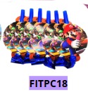 [FITPC18] Trompetitas para cumpleaños 6 piezas