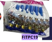[FITPC19] Trompetitas para cumpleaños 6 piezas