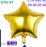 [MU-1185D] Globo 10 pulgadas DORADO