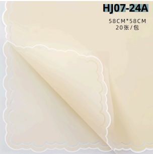 [HJ07-24A] Papel Coreano paquete de 20 pliegos 57x57cm