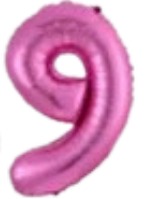 [MU-1187-R9] Globos Rosado Números de 16 pulgadas