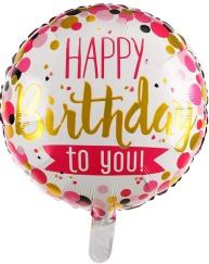 [S-0110] Globos de 18 pulgadas Frases