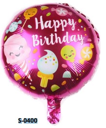 [S-0400] Globos de 18 pulgadas Frases