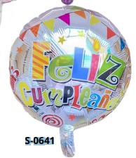 [S-0641] Globos de 18 pulgadas Frases