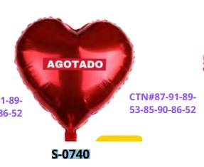 [S-0740] Globos 18 Pulgadas