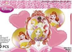 [TZ-K5020] SET GLOBOS 5 PIEZAS