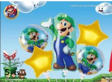 [TZ-K5076] SET GLOBOS 5 PIEZAS