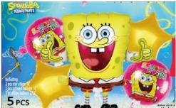 [TZ-K5102] SET GLOBOS 5 PIEZAS