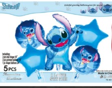 [TZ-K5147] SET GLOBOS 5 PIEZAS