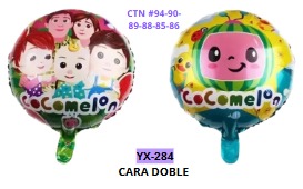 [YX-284] Globos Caricaturas 18 Pulgadas