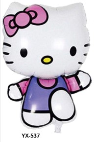 [YX-537] Globo HELLO KITTY 75x48cm